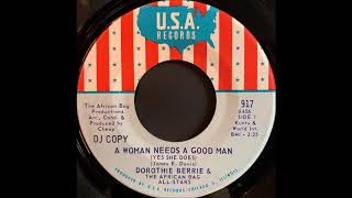 Dorothie Berrie amp The African All Stars  A Woman Needs A Good Man USA [upl. by Nalek]