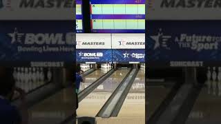 JUSTIN BOHN with the WICKED CARRY pba bowling [upl. by Ldnek]