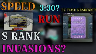 Speed Run quotS RANK INVASIONquot 330  Peroxide [upl. by Ainav]