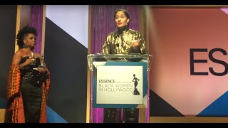 ACCEPTANCE SPEECH AT ESSENCES BLACK WOMEN IN HOLLYWOOD LUNCHEON 2016  Tracee Ellis Ross [upl. by Rapsac]