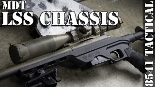 MDT LSS Chassis installation on Remington 700 Short Action 308 [upl. by Stanfill924]