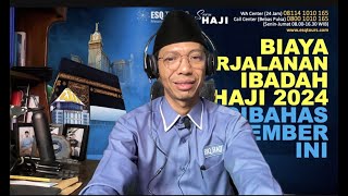 BIAYA PERJALANAN IBADAH HAJI 2024 DIBAHAS NOVEMBER INI [upl. by Neerihs]