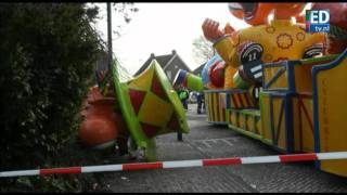 Gewonden bij ongeval carnavalswagen Soerendonk [upl. by Tomkins]