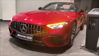 MercedesAMG SL 55 4Matic V8 Biturbo 2023 ₹23 crore  Reallife review [upl. by Nonnac979]