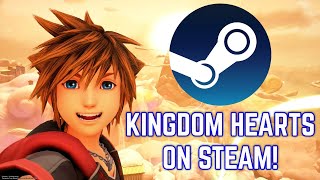 KINGDOM HEARTS ON STEAM  MORE LEAKS AND INFO [upl. by Eramat]