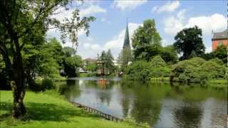 Germany The Oldenburg Castle Garden Schlossgarten [upl. by Hobie]