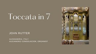 Toccata in Seven by John Rutter I Hauptwerk Alessandria [upl. by Enyawud]