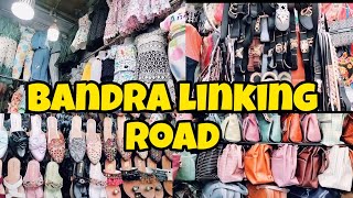 Bandra linking road shopping  cheapest market in Mumbai  smitaslifestyle [upl. by Aivin]