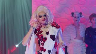 RuPauls Drag Race Down Under quotElektra Shock vs Jojo Zaho Lip sync  Tragedyquot Part 1 [upl. by Elsie]