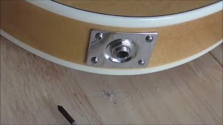 How to Fix a Loose Guitar Jack InputSocket [upl. by Gnah]