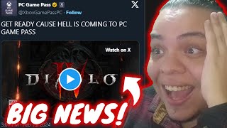 DIABLO 4 IS COMING TO PC GAME PASS [upl. by Stralka803]