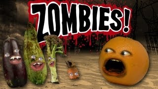 Annoying Orange  Top 5 Ways to Survive a Zombie Apocalypse [upl. by Ellah842]