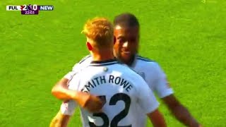 Emile Smith Rowe Goal Fulham vs Newcastle United 20 All Goals and Extended Highlights [upl. by Domingo119]