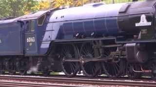 Elizabethan 20130611 A1 Tornado 60163 Kings Cross to Edinburgh [upl. by Ylloh516]