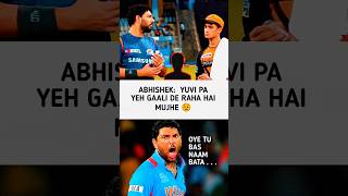 The Yuvraj Singh Effect Ending Sledging with a Look🔥 Abhishek Sharma shorts trending viral [upl. by Twila]