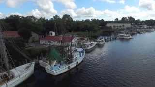 Georgetown SC Waterfront From Water [upl. by Modnar]