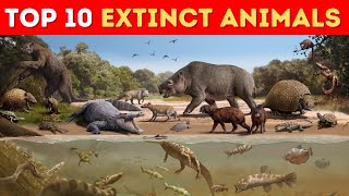 Top 10 Most Dangerous Extinct Animals [upl. by Oiciruam961]