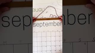 How to Hang Our Wall Calendars Part 1 [upl. by Amaty776]