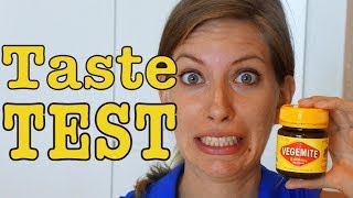 VEGEMITE TASTE TEST CHALLENGE [upl. by Xirtaeb]