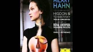 Violin Concerto In D Major Op 35  Allegro Moderato Part Two  Hilary Hahn [upl. by Assenat]