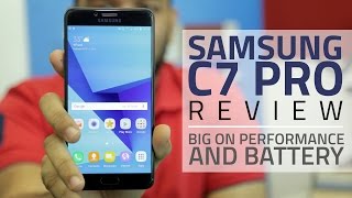 Samsung Galaxy C7 Pro Review  Camera Specs Features Verdict and More [upl. by Rebah]