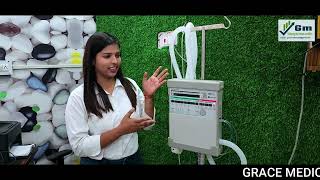 Ltv 950 ventilator care fusion  budget friendly‍ ventilator  grace medicals [upl. by Adiarf]