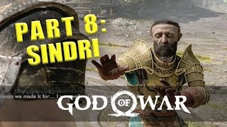 God Of War Sindri and the Foothills  Walkthrough part 8 [upl. by Carling]