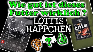 Lottis Häppchen Hundefutter  Wie gut ist es wirklich 🤔  Hundefuttertest  Nature Trails [upl. by Ollehto]