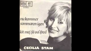 Cecilia Stam  Låt mej få va ifred Sweden 1968 [upl. by Darom]