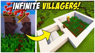 Simple Villager Breeder Tutorial  Minecraft Java 1206 [upl. by Nyhagen]