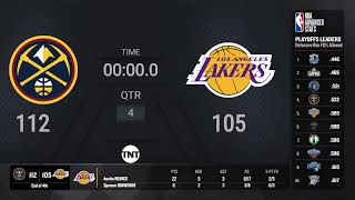 Nuggets  Lakers Game 3  NBAPlayoffs presented by Google Pixel Live Scoreboard [upl. by Sweatt]