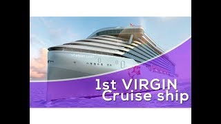 Cruises First Virgin Cruise Ship floated out 2019 [upl. by Nivlam]