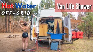 OffGrid Van Life Hot Water Setup Joolca HOTTAP V2 Nomad Kit Review [upl. by Okimik905]