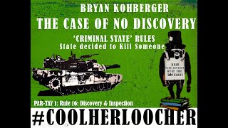 BRYAN KOHBERGER THE CASE OF NO DISCOVERY ICR16  THE RULES OF ABUSE COULD BE YOU NEXT [upl. by Sucramej]