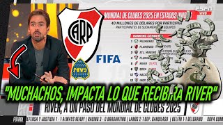 ¡CLOSS EMOCIONADO CON RIVER AL MUNDIAL DE CLUBES ¡LA FORTUNA QUE PODRIA RECIBIR EL MILLONARIO [upl. by Filide]