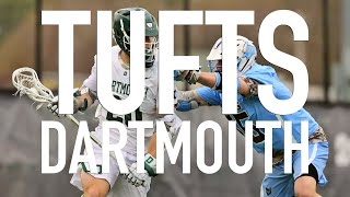 Tufts Lacrosse vs Dartmouth  2021 [upl. by Ekle]