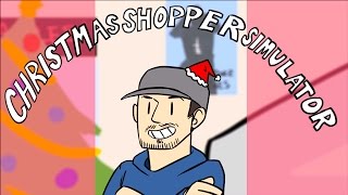 Jacksepticeye Animated  Christmas Shopper Simulator [upl. by Atirec]