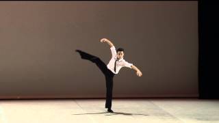 Mikio Kato  2014 Prix de Lausanne Prize Winner  Finals  Contemporary Variation [upl. by Lashond]