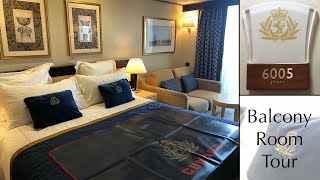 Cunard’s Queen Victoria Balcony Stateroom Tour  Aussie and the Brit [upl. by Okramed]