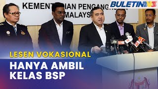 LESEN VOKASIONAL  Ujian Teori Bagi PSV amp GDL Dimansuh [upl. by Inoek]