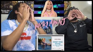 ONIKA GO CRAZY BABY Nicki Minaj  Barbie Drip Lil BabyxGunnaDrip Too Hardquot Remix  FVO REACTION [upl. by Assillim]