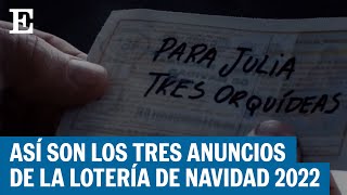 Los anuncios de la lotería de navidad 2022  EL PAÍS [upl. by Hanser]