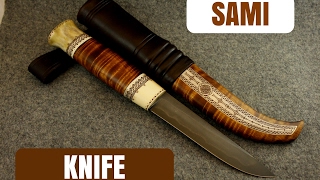 Sami Knife quotWoodsmanquot  Girvas Knives [upl. by Nalliuq]