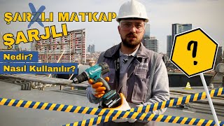 ŞARJLI MATKAP UCU NASIL TAKILIR NASIL SÖKÜLÜR [upl. by Anaujait195]