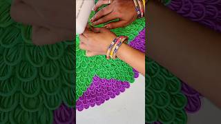 DOORMAT MAKING AT HOME doormatineasyway doormatdesign paydanbananekatarika [upl. by Yehudi114]