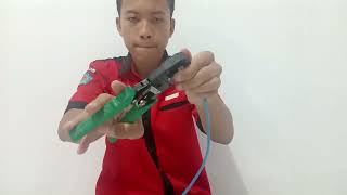 Manual Procedure Text how to make straight cable [upl. by Atlee706]