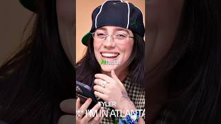 Billie Eilish PRANKS Tyler The Creator 😂📱 [upl. by Sisco]