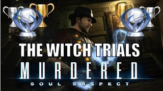 Murdered Soul Suspect  The Witch Trials Trophy  All Collectibles Artifacts Location [upl. by Camarata]