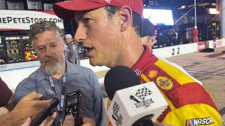 Joey Logano on Austin Dillon quotHes a Piece of Crap Hes Sucked His Whole Careerquot [upl. by Yttik134]