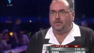 Tony OShea vs Co Stompe Part 1  2007 International Dart League  Round 1 [upl. by Tegdig]